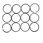 Sida Power SD490 Piston Ring Set for 3.2L Diesel Engine, Part 1004015-0061-002