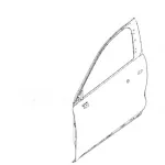 Haval H6 3rd Gen (B01) Front Left Door Shell – 6101700XKN15A