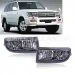 Front Passenger Right Bumper Fog Light for Toyota Land Cruiser LC100 4500 4700 FZJ100, Halogen Lamp Assembly
