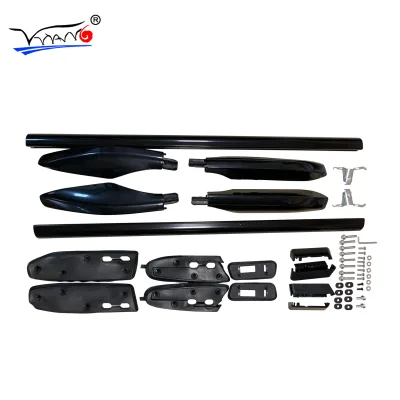 Roof Rack Luggage Rails Cross Bars Black Finish for 2003-2010 Toyota Prado 120 FJ120 4-Door, Aluminum Alloy Roof Rack Luggage Rails Cross Bars Black Finish for 2003-2010 Toyota Prado 120 FJ120 4-Door, Aluminum Alloy
