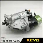 Diesel Engine Starter Motor Assembly for Toyota Land Cruiser 1HZ, Replaces 28100-17091 28100-17090