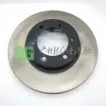 Front Brake Disc Rotor Pair for Toyota Land Cruiser Prado GRJ120 4.0L, OEM 43512-60150 43512-60151