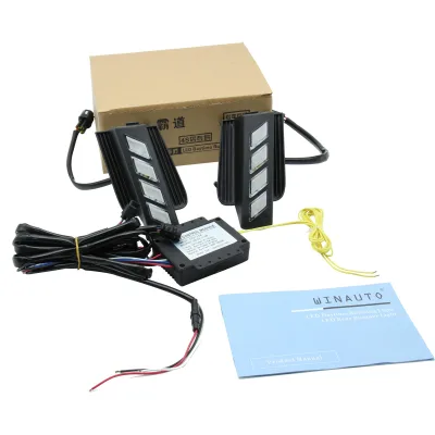 LED Daytime Running Lights White/Yellow Switchback DRL for 2003-2007 Toyota Land Cruiser Prado LED Daytime Running Lights White/Yellow Switchback DRL for 2003-2007 Toyota Land Cruiser Prado