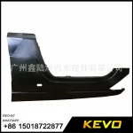Front Fender Panel Assembly Replacement for Toyota Land Cruiser HZJ 70-79 Series, Iron Steel Construction, Black