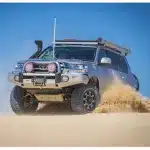 Heavy Duty Rear Bumper Rescue Towing Hook Red Right Side for Toyota Land Cruiser LC200