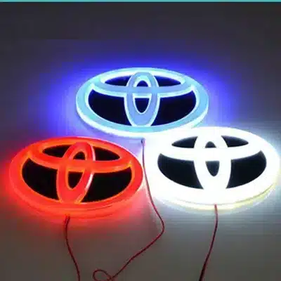 4D LED Car Emblem Logo Light for Toyota White Cold Light Illuminated Badge 14cm x 10.3cm Waterproof ABS 12V Decor 4D LED Car Emblem Logo Light for Toyota White Cold Light Illuminated Badge 14cm x 10.3cm Waterproof ABS 12V Decor