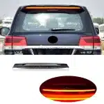 Rear Spoiler LED Guard Light Tail Light for 2008-2021 Toyota Land Cruiser LC200, Sequential Turn Signal & Brake Lamp