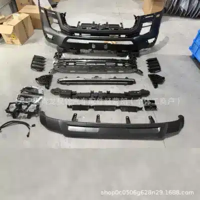 Front Bumper Cover Fascia Unpainted Raw Finish for 2022-2024 Toyota Land Cruiser LC300, PP Material Front Bumper Cover Fascia Unpainted Raw Finish for 2022-2024 Toyota Land Cruiser LC300, PP Material