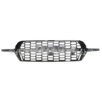 GR Style Front Radiator Grille with Integrated LED Light for Toyota Land Cruiser LC200, ABS Plastic Replacement