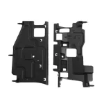 Instrument Panel Underside Anti-Kick Guard Trim Pair for Toyota Land Cruiser LC200, Replaces 55606-60180 55607-60111