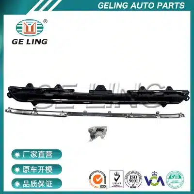 Front Bumper Lower Grille Mesh Replacement for 2022-2023 Toyota Land Cruiser LC300, OE Style Black