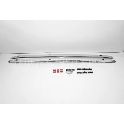 Roof Rack Luggage Rails Silver Electroplated Finish for 2024 Toyota Land Cruiser LC300 European Version Roof Rack Luggage Rails Silver Electroplated Finish for 2024 Toyota Land Cruiser LC300 European Version