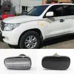 LED Dynamic Side Marker Turn Signal Light Smoked Lens for Toyota Land Cruiser Prius Highlander Lexus LS430 IS200