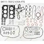 Full Engine Gasket Overhaul Rebuild Kit for Toyota Land Cruiser VJA300 Lexus LX600 V35A-FTS, Replaces 04111-70312