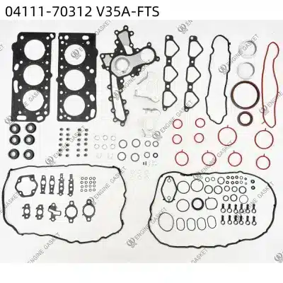 Full Engine Gasket Overhaul Rebuild Kit for Toyota Land Cruiser VJA300 Lexus LX600 V35A-FTS, Replaces 04111-70312 Full Engine Gasket Overhaul Rebuild Kit for Toyota Land Cruiser VJA300 Lexus LX600 V35A-FTS, Replaces 04111-70312
