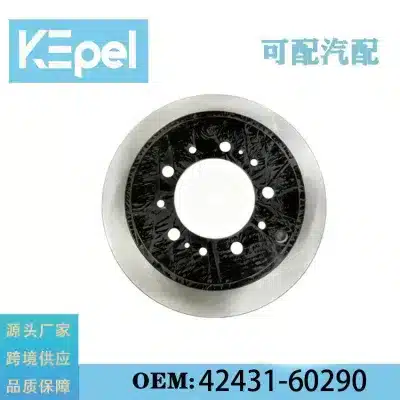 Rear Brake Disc Rotor for Toyota Land Cruiser GRJ200 VDJ200, Replaces 42431-60290 42431-0C010 Rear Brake Disc Rotor for Toyota Land Cruiser GRJ200 VDJ200, Replaces 42431-60290 42431-0C010