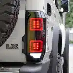 LED Rear Tail Light Assembly for Toyota Land Cruiser LC70 LC71 LC76 LC78 LC79, Dynamic Running Light Upgrade