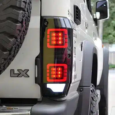LED Rear Tail Light Assembly for Toyota Land Cruiser LC70 LC71 LC76 LC78 LC79, Dynamic Running Light Upgrade LED Rear Tail Light Assembly for Toyota Land Cruiser LC70 LC71 LC76 LC78 LC79, Dynamic Running Light Upgrade