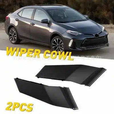 Front Windshield Wiper Cowl Side Extension Cover Trim for 2014-2019 Toyota Corolla, Pair L&R Front Windshield Wiper Cowl Side Extension Cover Trim for 2014-2019 Toyota Corolla, Pair L&R