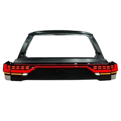 Dynamic LED Tail Light Assembly for 2008-2021 Toyota Land Cruiser LC200, Integrated Rear Stop Lamps Rear Lenses Dynamic LED Tail Light Assembly for 2008-2021 Toyota Land Cruiser LC200, Integrated Rear Stop Lamps Rear Lenses