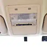 Interior Overhead Reading Light Console Assembly for Toyota Land Cruiser LC200 2008-2021, ABS Gray