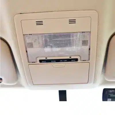 Interior Overhead Reading Light Console Assembly for Toyota Land Cruiser LC200 2008-2021, ABS Gray Interior Overhead Reading Light Console Assembly for Toyota Land Cruiser LC200 2008-2021, ABS Gray