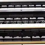 70th Anniversary Edition Front Radiator Grille Replacement for Toyota Land Cruiser LC70 LC71 LC76 LC79, ABS Black