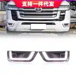 LED Daytime Running Light with Sequential Turn Signal for 2022-2024 Toyota Land Cruiser LC300, Dual-Color C-Shape Front DRL