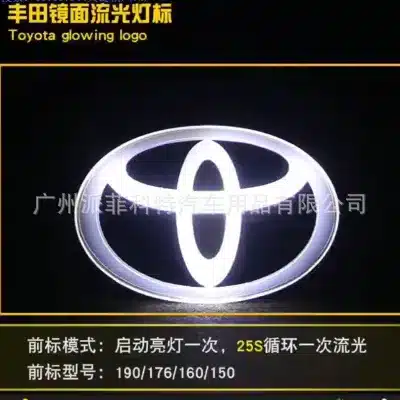 Front Grille Crystal Car Emblem Logo Replacement for Toyota Camry Land Cruiser Highlander RAV4, 140mm x 96mm Snap-on Version Front Grille Crystal Car Emblem Logo Replacement for Toyota Camry Land Cruiser Highlander RAV4, 140mm x 96mm Snap-on Version