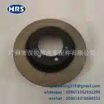 Front Brake Disc Rotor Pair Replacement for Toyota Land Cruiser Prado LC150 (2007-Present), OE 43512-60190 43512-60191