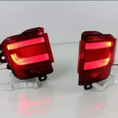 LED Rear Bumper Tail Brake Light Assembly for 2016-2020 Toyota Land Cruiser LC200, Rear Fog Lamp Red LED Rear Bumper Tail Brake Light Assembly for 2016-2020 Toyota Land Cruiser LC200, Rear Fog Lamp Red