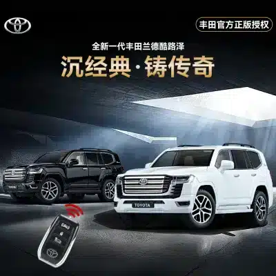 1:24 Scale Authorized Toyota Land Cruiser LC300 Die-Cast Alloy Model Car with Sound, Light, and Pull-Back Function 1:24 Scale Authorized Toyota Land Cruiser LC300 Die-Cast Alloy Model Car with Sound, Light, and Pull-Back Function