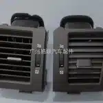 Matte Black Center/Side Dashboard AC Air Vent Outlet Replacement for 2007-2015 Toyota Land Cruiser LC200, ABS Plastic