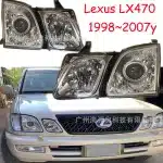Front Fog Light Assembly Replacement for Lexus LX470 1998-2007, 45W 4500LM Fog Lamp Housing