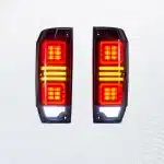 Rear LED Tail Light Assembly Smoked Lens Pair for Toyota Land Cruiser LC70 LC71 LC76 LC78 LC79