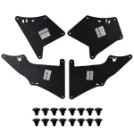 4PCS Front and Rear Inner Fender Liner Splash Guards Mudguards for 2003-2020 Toyota Prado J120 J150