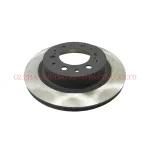 Rear Brake Disc Rotor 42431-60350 Pair for Toyota Land Cruiser 300 FJA300 GRJ300 VJA300 2021-Present
