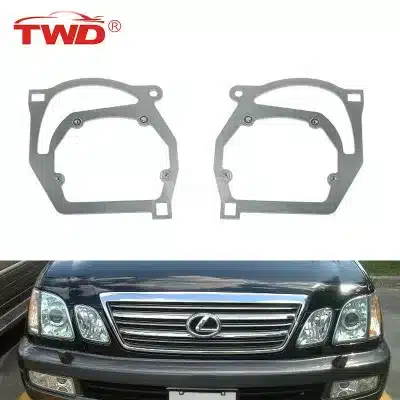 Low-Beam Headlight Projector Lens Retrofit Mounting Bracket for Lexus LX470, Iron Construction Low-Beam Headlight Projector Lens Retrofit Mounting Bracket for Lexus LX470, Iron Construction