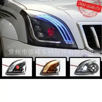 LED Upgrade Headlight Replacement for Toyota Prado FJ120 2003-2008, IP67 Waterproof Front Lamps LED Upgrade Headlight Replacement for Toyota Prado FJ120 2003-2008, IP67 Waterproof Front Lamps