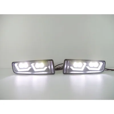 LED Fog Light Assembly with DRL and Turn Signal for 1998-2007 Lexus LX470, Dual Color White/Amber LED Fog Light Assembly with DRL and Turn Signal for 1998-2007 Lexus LX470, Dual Color White/Amber