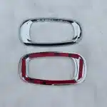 Chrome Side Fender Turn Signal Light Trim Frame for Toyota Land Cruiser Prado LC120, ABS Decorative Cover