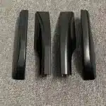 Roof Rack Rail End Cap Guard Protection Cover 4Pcs Set for Toyota Land Cruiser 200 LC200 2008-2016
