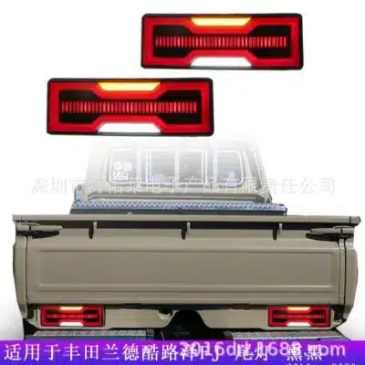Rear LED Tail Light Assembly Replacement for Toyota Land Cruiser Prado FJ150 2010-2020, IP66 Waterproof Brake Lamp Rear LED Tail Light Assembly Replacement for Toyota Land Cruiser Prado FJ150 2010-2020, IP66 Waterproof Brake Lamp