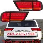 Rear Tail Light LED Brake Lamp Assembly for 2021-2024 Toyota Land Cruiser LC300, 45W High Brightness