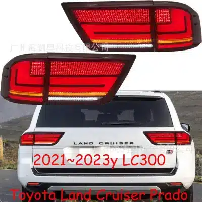 Rear Tail Light LED Brake Lamp Assembly for 2021-2024 Toyota Land Cruiser LC300, 45W High Brightness Rear Tail Light LED Brake Lamp Assembly for 2021-2024 Toyota Land Cruiser LC300, 45W High Brightness