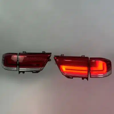 Full LED Tail Light Assembly Smoked Lens Rear Brake Lamp for 2022-2024 Toyota Land Cruiser LC300 Full LED Tail Light Assembly Smoked Lens Rear Brake Lamp for 2022-2024 Toyota Land Cruiser LC300