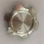 Wheel Hub Center Cap 42603-60500 for Toyota Land Cruiser Prado RZJ120, Silver ABS Aluminum