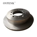 Rear Brake Disc Rotor 345mm Replacement for Toyota Land Cruiser 200 Series 5700, FJ Cruiser, OE 42431-60290