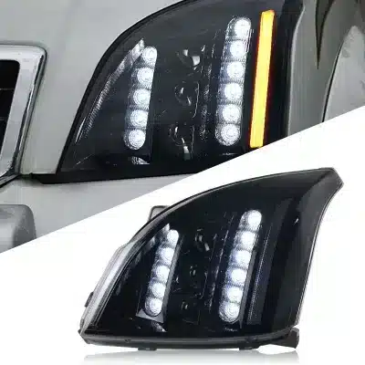 LED Projector Headlight Assembly with DRL Replacement for 2003-2009 Toyota Prado LC120 LED Projector Headlight Assembly with DRL Replacement for 2003-2009 Toyota Prado LC120