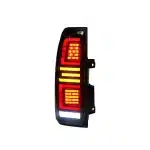 LED Tail Light Assembly for 1996-2002 Toyota Land Cruiser Prado LC90 LC95 3400, Dynamic Streamer Rear Lamp Smoked Black